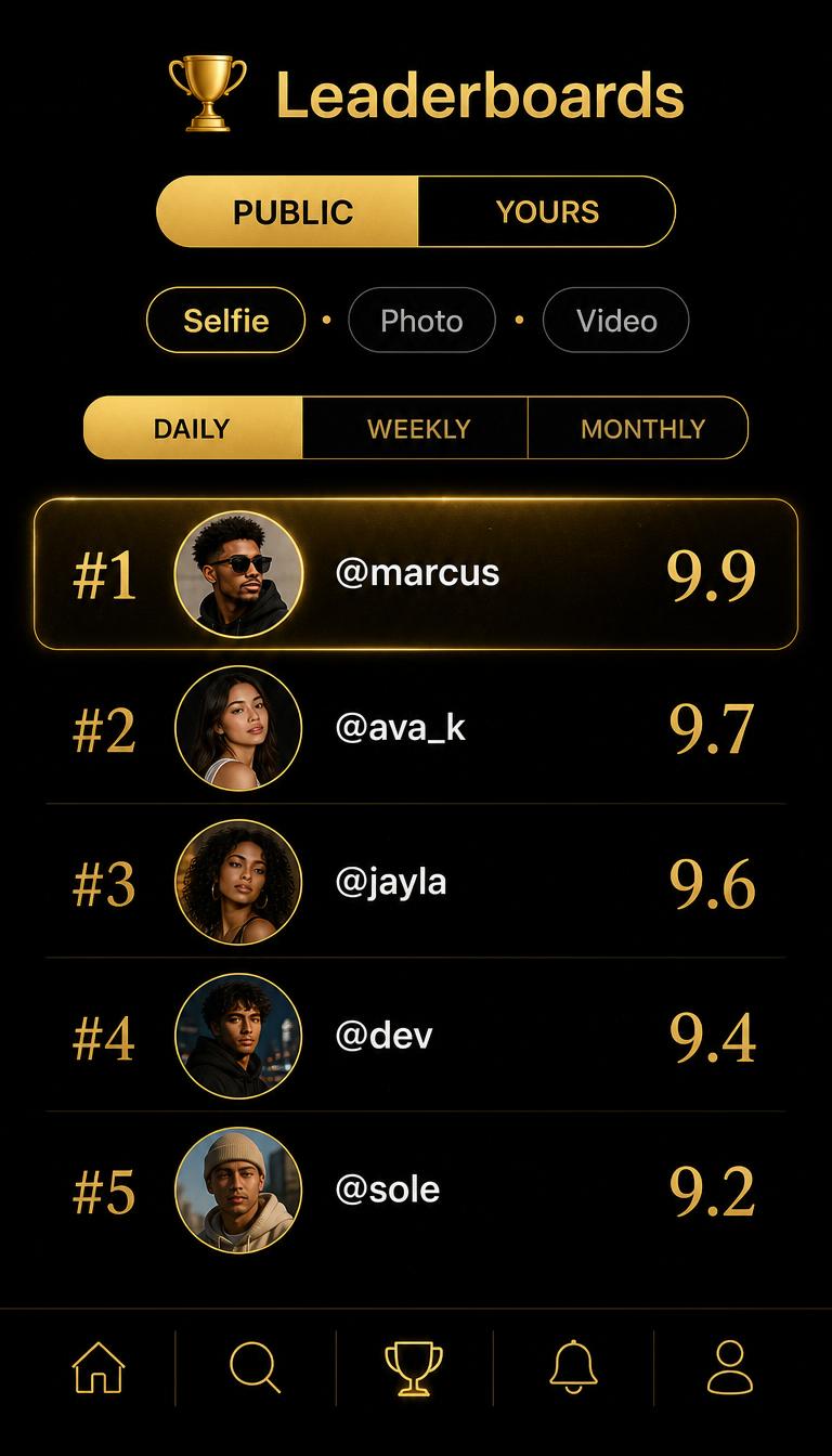Leaderboard — @marcus